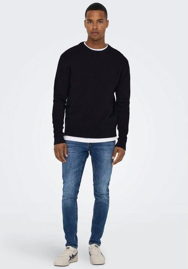 Only & Sons Slim fit jeans in 5-pocketmodel model 'WARP' - Foto 3