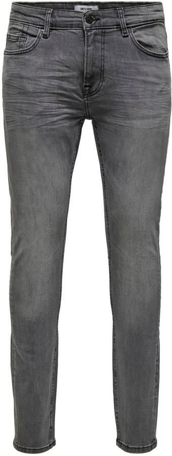ONLY & SONS skinny jeans ONSWARP grey denim 2051 - Foto 5