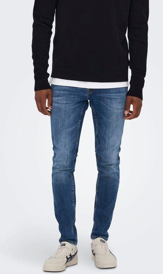 Only & Sons Slim fit jeans in 5-pocketmodel model 'WARP' - Foto 4