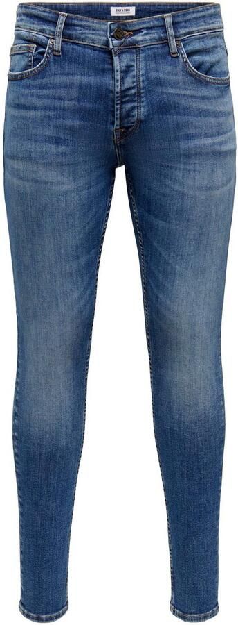 Only & Sons Slim fit jeans in 5-pocketmodel model 'WARP' - Foto 5