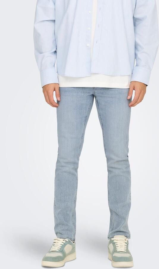 ONLY & SONS Slim fit jeans ONSLOOM SLIM BOX PIM DNM MU OTL - Foto 7