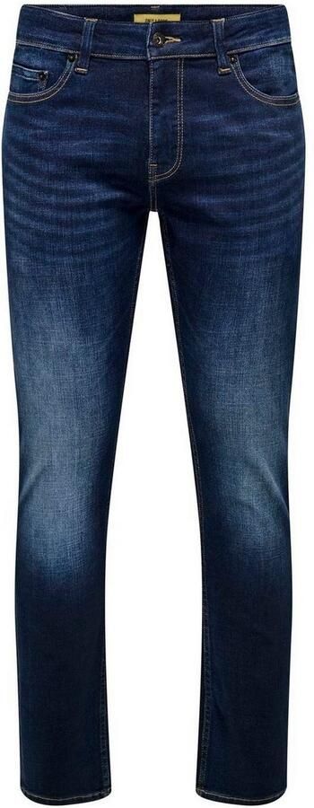 ONLY & SONS Slim fit jeans ONSLOOM SLIM JAX DBD 9138 DCC DNM NOOS - Foto 5