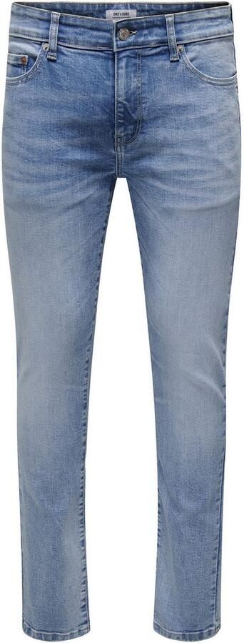 ONLY & SONS Slim fit jeans ONSLOOM SLIM LBD 8263 AZG DNM NOOS - Foto 5