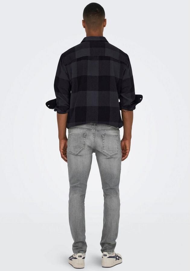 ONLY & SONS Slim fit jeans ONSLOOM SLIM LBD 8263 AZG DNM NOOS - Foto 5