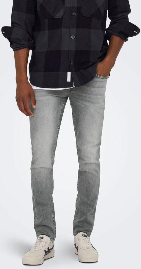 ONLY & SONS Slim fit jeans ONSLOOM SLIM LBD 8263 AZG DNM NOOS - Foto 8
