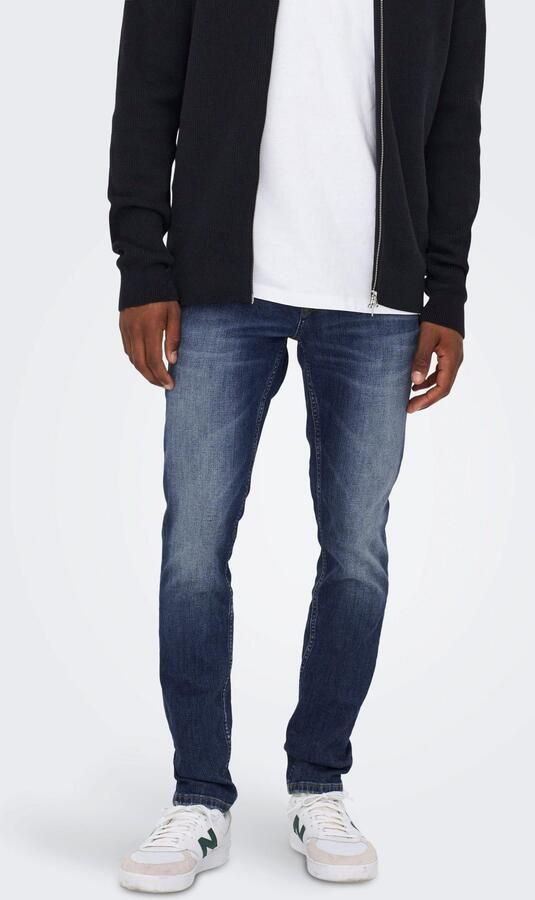 ONLY & SONS Slim fit jeans ONSLOOM SLIM LBD 8263 AZG DNM NOOS - Foto 8