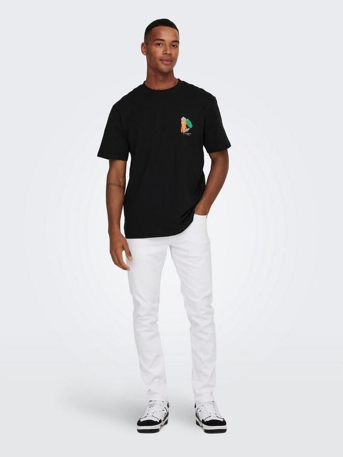 ONLY & SONS Slim fit jeans ONSLOOM SLIM LBD 8263 AZG DNM NOOS - Foto 3