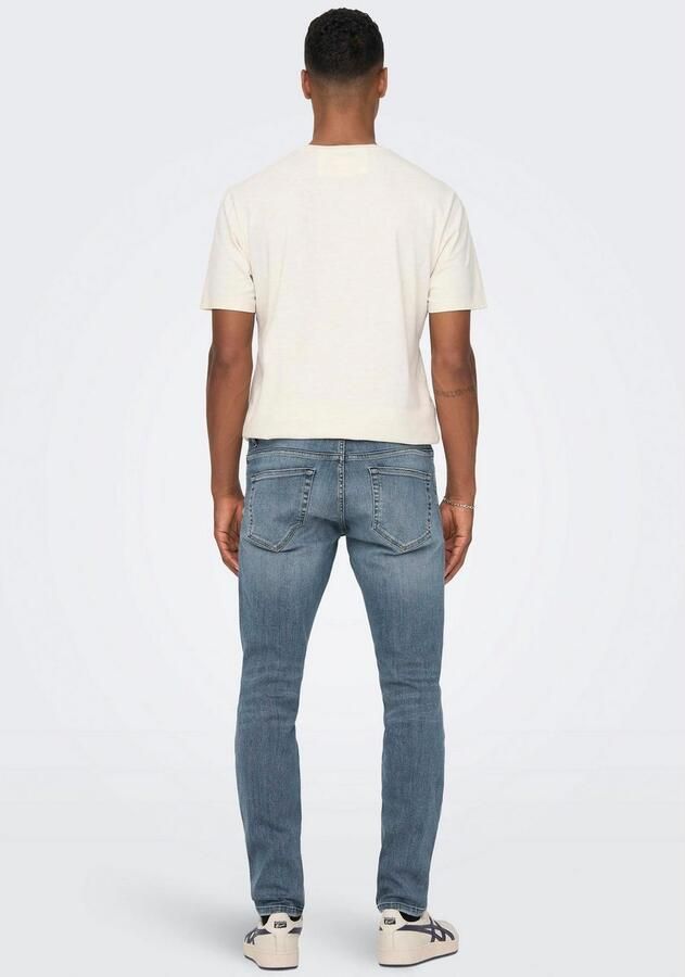 ONLY & SONS Slim fit jeans OS ONSLOOM SLIM BLUE GREY 40 - Foto 5