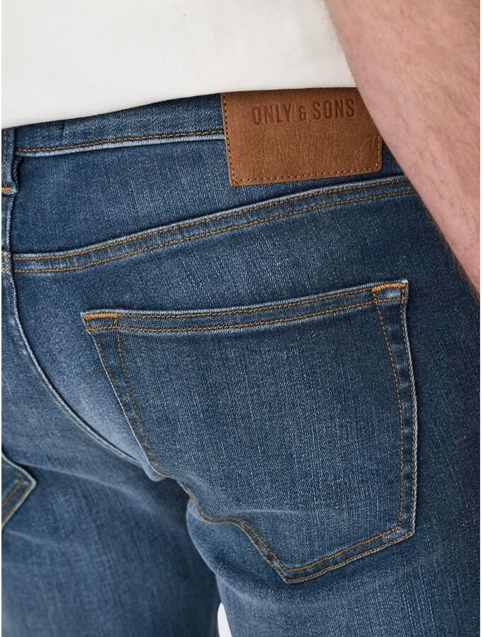 ONLY & SONS slim fit jeans ONSLOOM dark medium blue denim