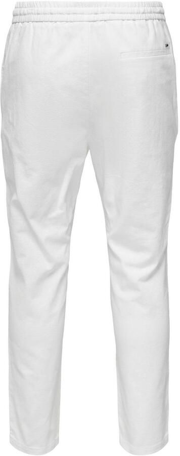 ONLY & SONS Stoffen broek ONSLINUS CROP 0007 COT LIN PNT NOOS - Foto 7