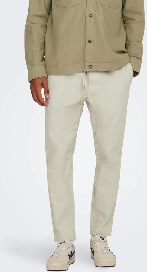 Only & Sons Stoffen broek met steekzakken opzij model 'LINUS' - Foto 7