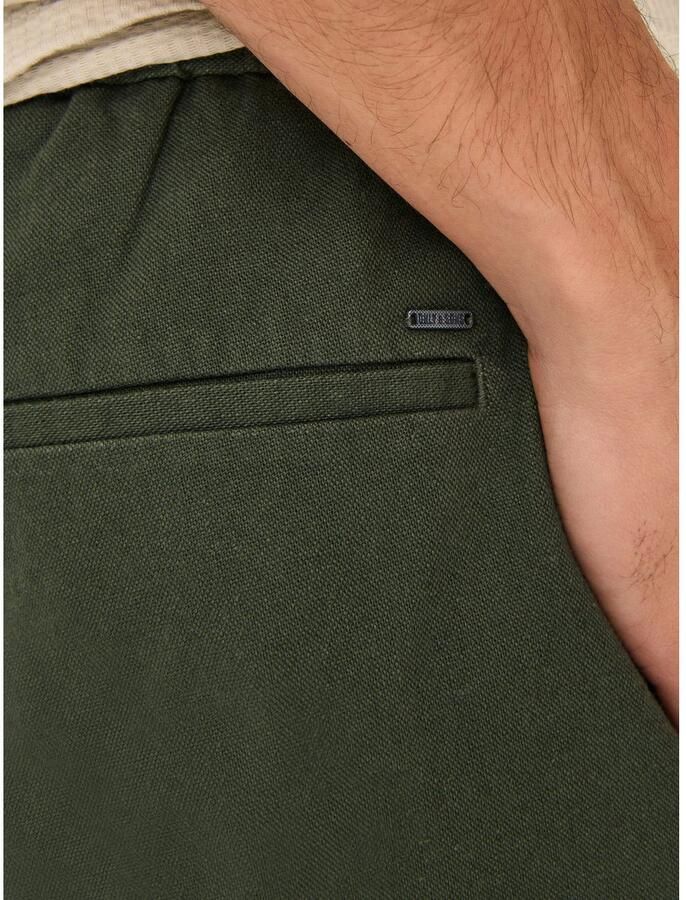 ONLY & SONS Stoffen broek ONSLINUS CROP 0007 COT LIN PNT NOOS - Foto 3