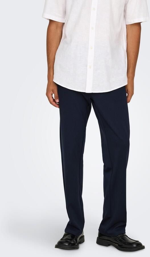 ONLY & SONS regular fit pantalon ONSMARK donkerblauw - Foto 7