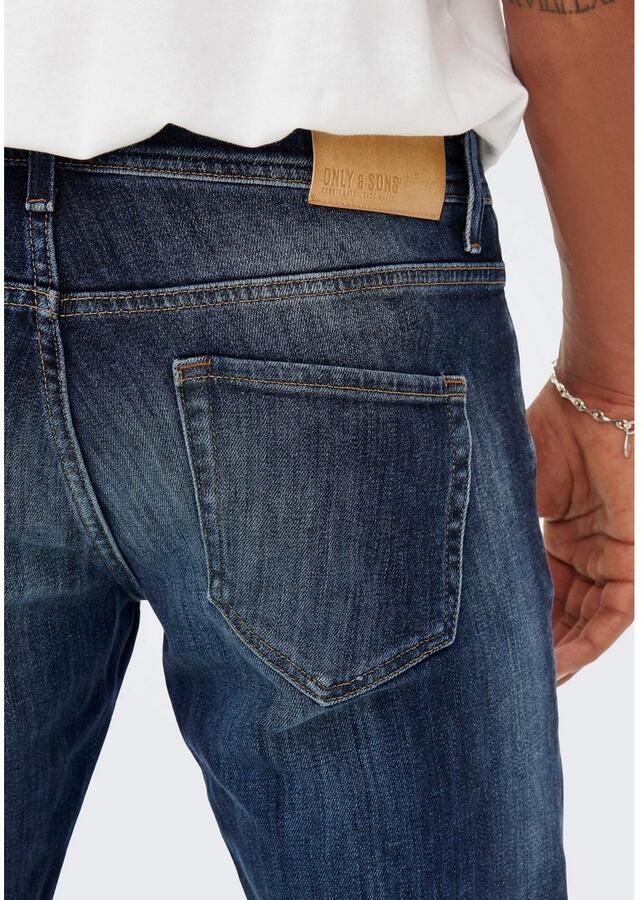 ONLY & SONS Straight jeans ONSWEFT REGULAR WB 0021 TAI DNM NOOS - Foto 3