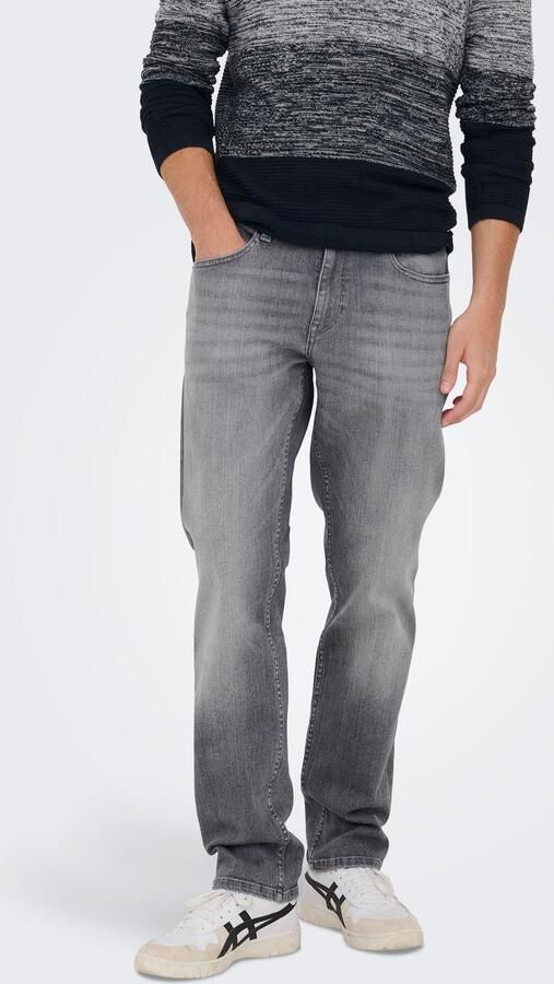 ONLY & SONS Straight jeans ONSWEFT REGULAR WB 0021 TAI DNM NOOS - Foto 5