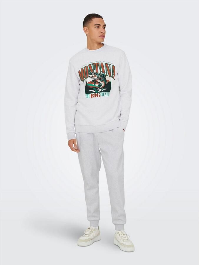 ONLY & SONS Sweatbroek ONSCERES SWEAT PANTS NOOS - Foto 4