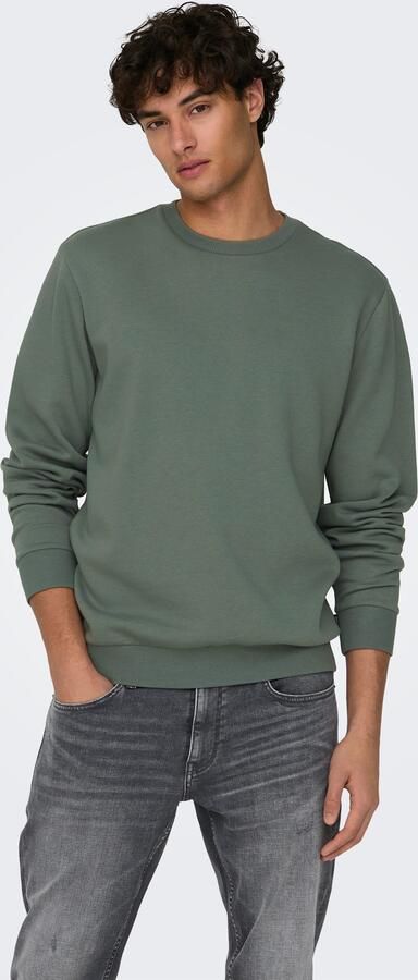 Only & Sons Sweatshirt met ronde hals model 'Ceres' - Foto 8