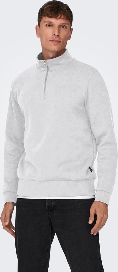 Only & Sons Regular fit schipperstrui van katoenmix model 'CERES' - Foto 4
