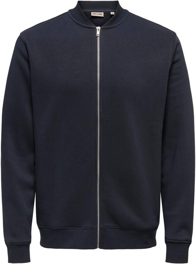 Only & Sons Regular fit sweatjack van katoenmix model 'CERES' - Foto 5