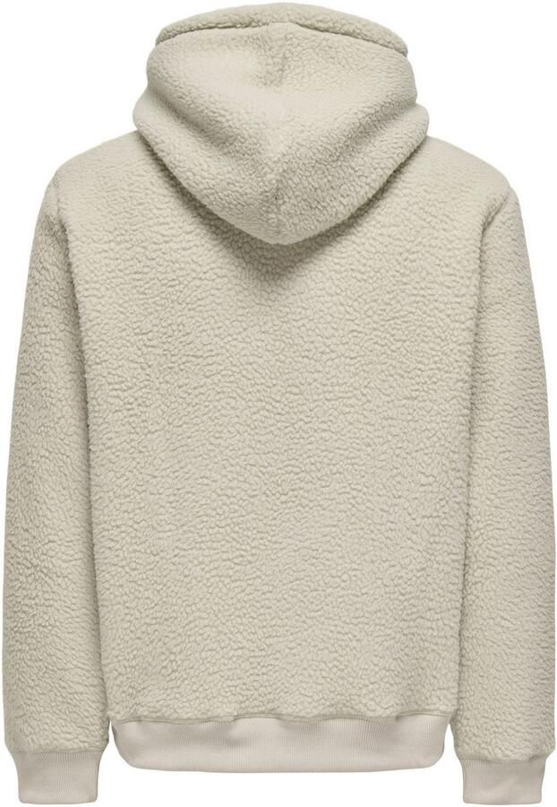ONLY & SONS Sweatshirt ONSEMILIO REG TEDDY HOODIE SWEAT VD - Foto 3