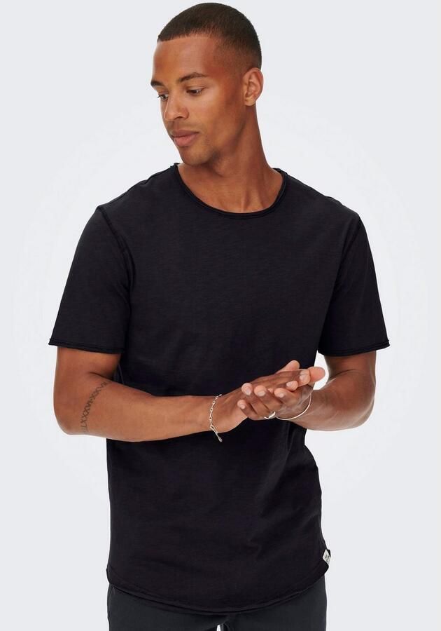 ONLY & SONS T-shirt ONSBENNE LONGY SS TEE NF 7822 NOOS - Foto 4