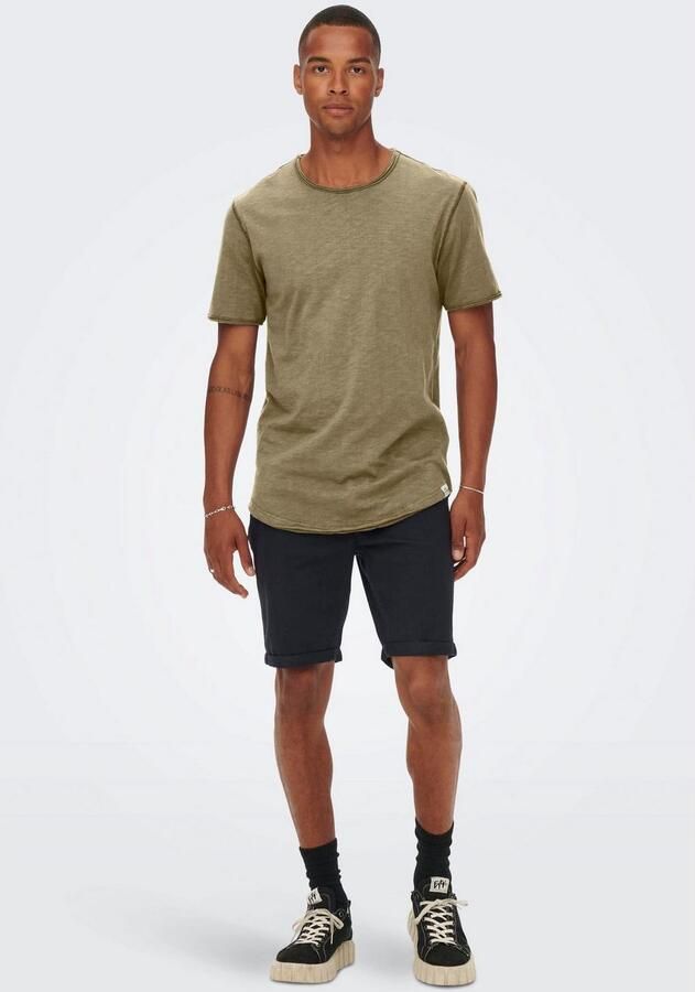 ONLY & SONS T-shirt ONSBENNE LONGY SS TEE NF 7822 NOOS