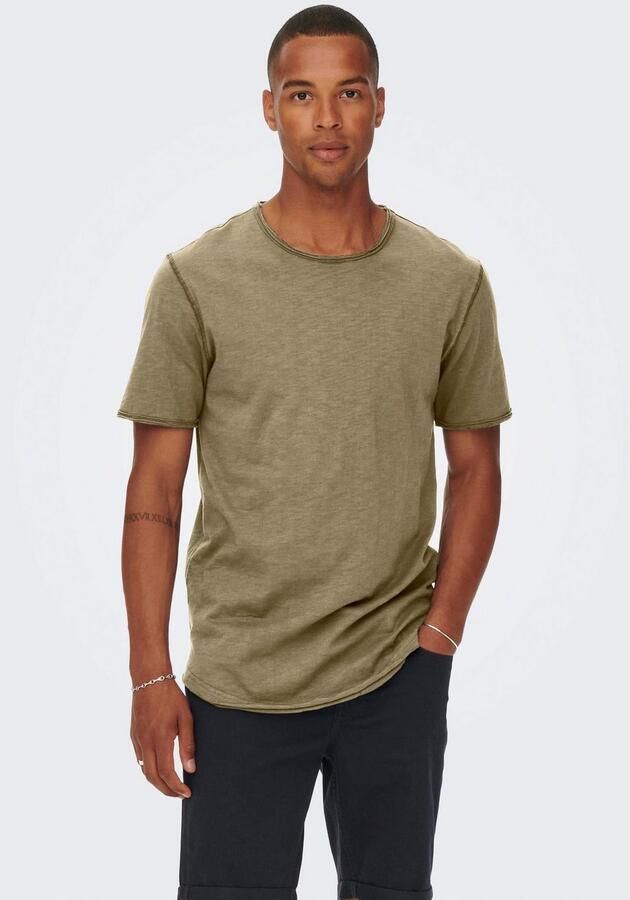 ONLY & SONS T-shirt ONSBENNE LONGY SS TEE NF 7822 NOOS - Foto 3