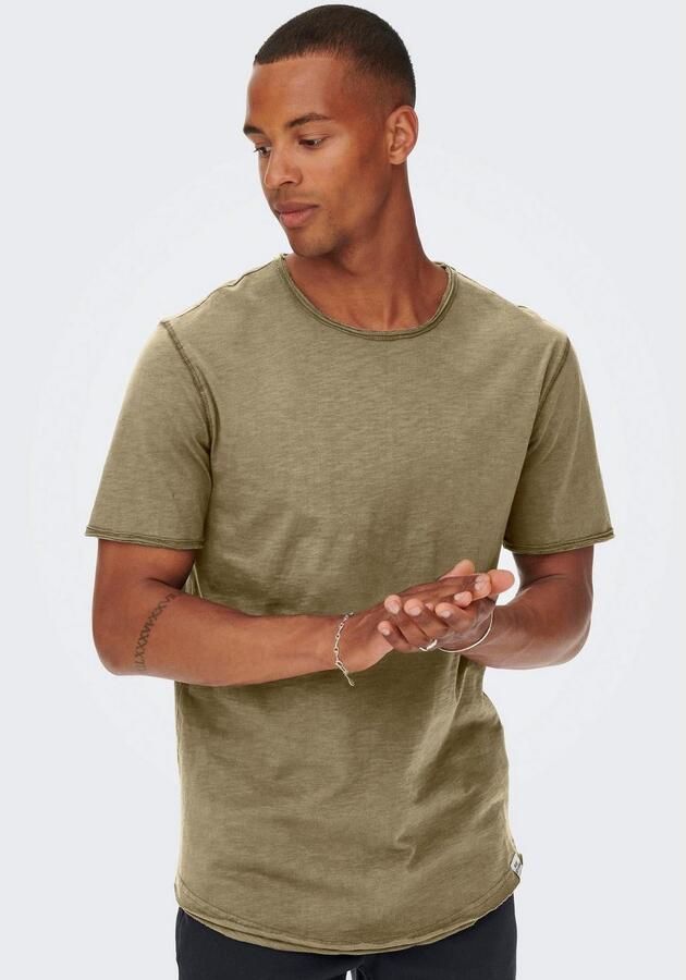 ONLY & SONS T-shirt ONSBENNE LONGY SS TEE NF 7822 NOOS - Foto 4