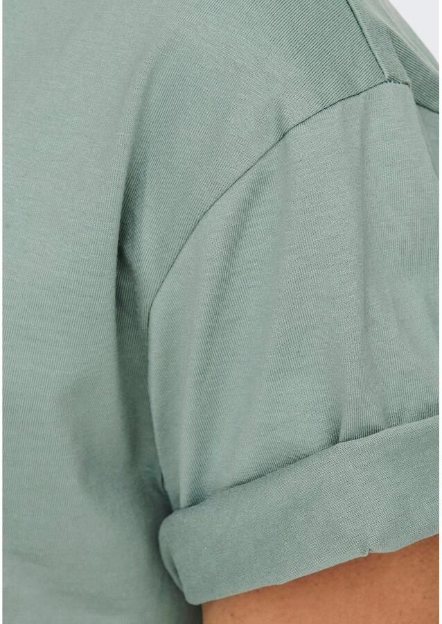 Only & Sons T-shirt met geribde ronde hals model 'FRED' - Foto 2