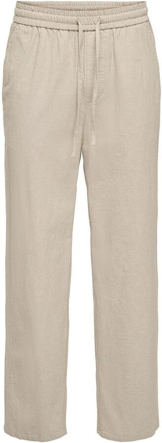 ONLY & SONS Trainingsbroek ONSSINUS LOOSE 0007 COT LIN PANT NOOS - Foto 9