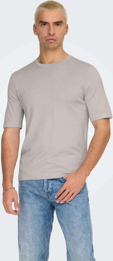 ONLY & SONS Trui met korte mouwen ONSWYLER LIFE REG 14 SS KNIT - Foto 4