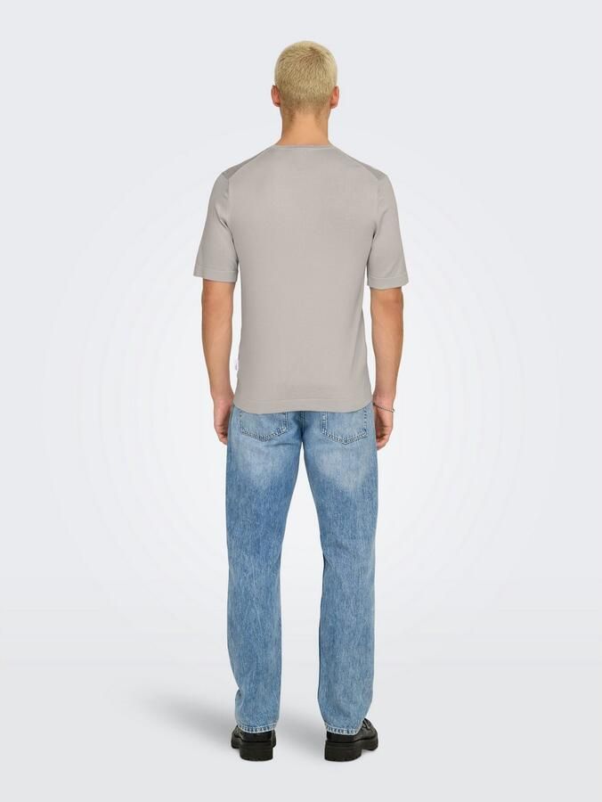 ONLY & SONS Trui met korte mouwen ONSWYLER LIFE REG 14 SS KNIT - Foto 3