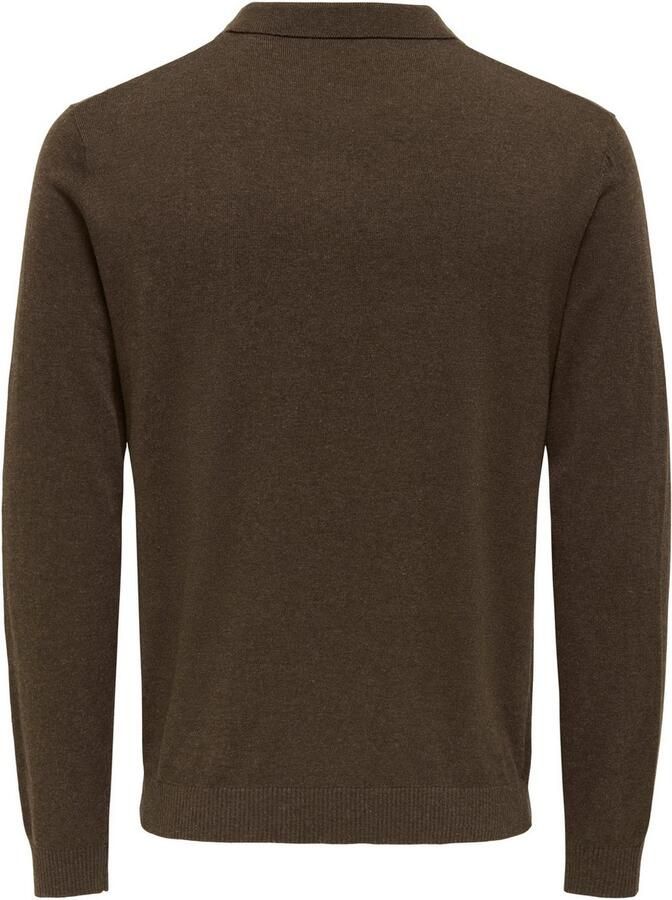 ONLY & SONS Trui met polokraag ONSLOUI REG 12 LS MEL POLO KNIT - Foto 6