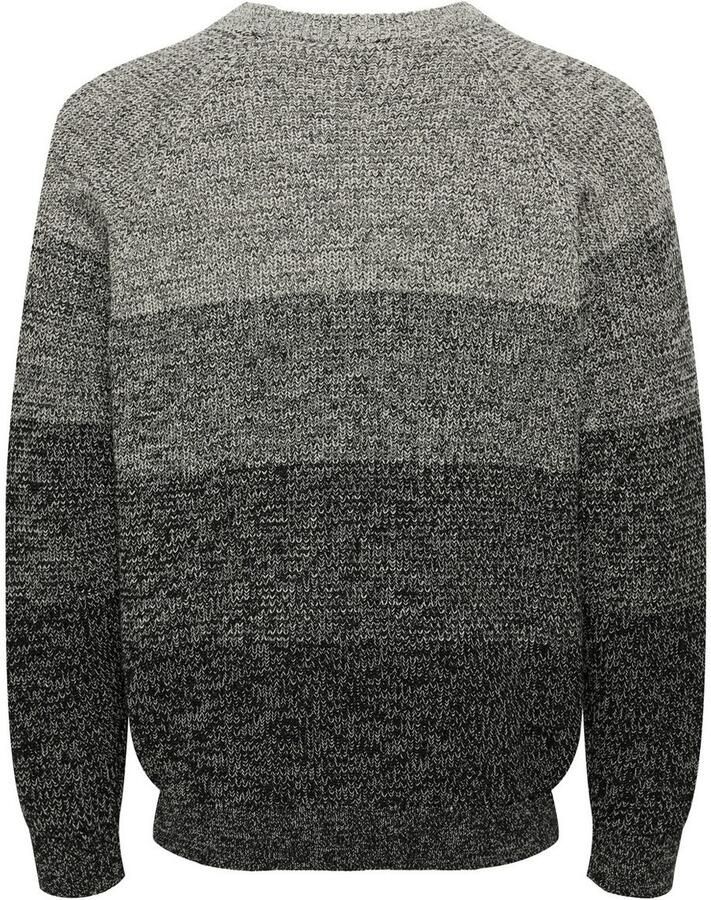 Only & Sons Relaxed fit gebreide pullover van puur katoen model 'BIRK'