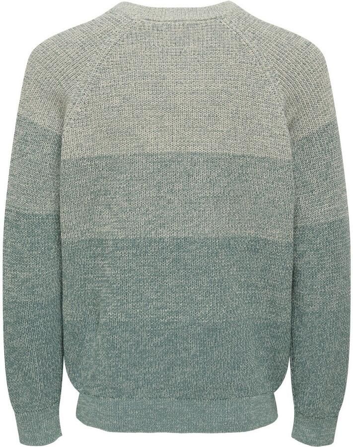 Only & Sons Relaxed fit gebreide pullover van puur katoen model 'BIRK'