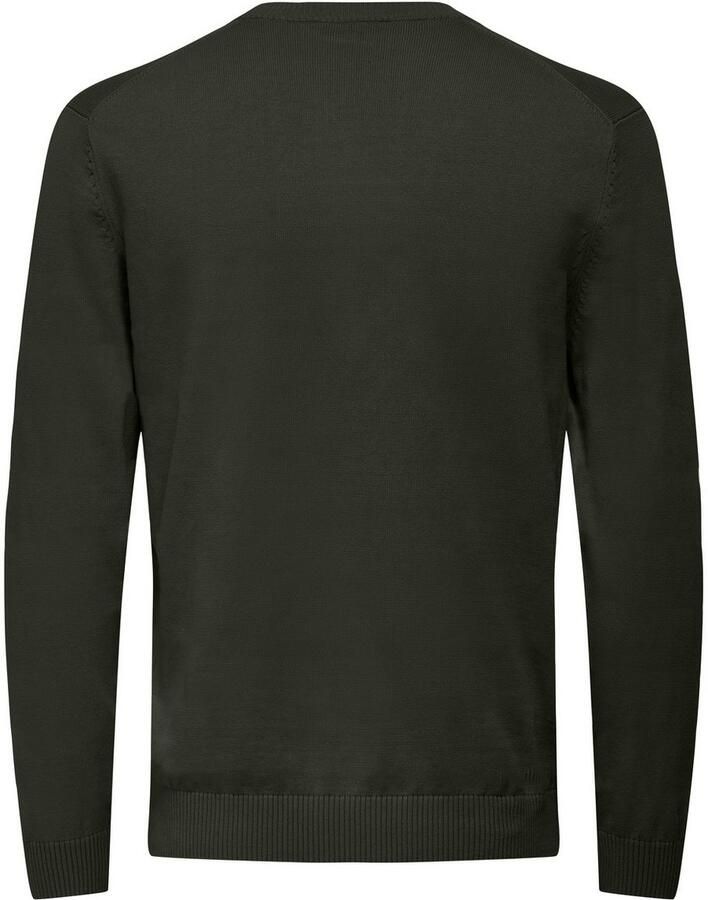 ONLY & SONS Trui met ronde hals ONSHOLGER REG CREW NECK KNIT OTL - Foto 2