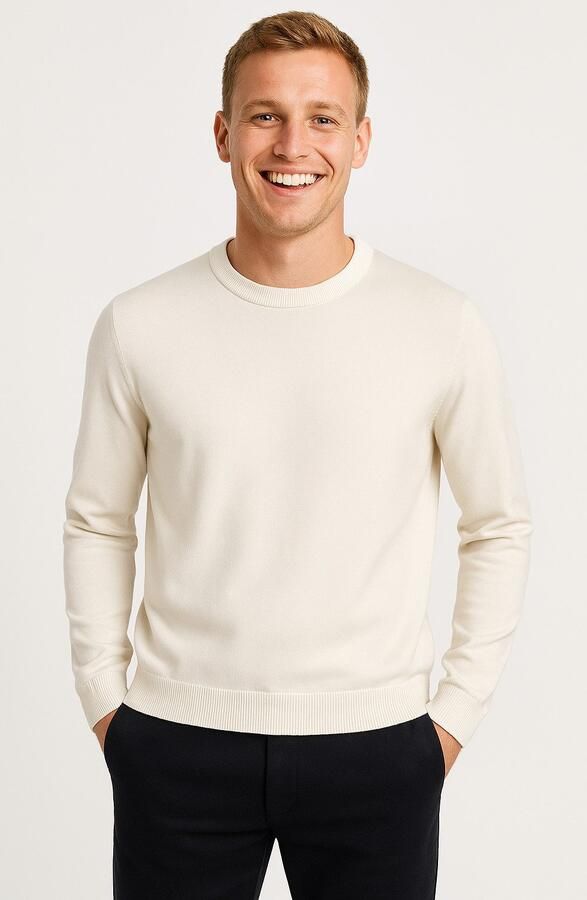 ONLY & SONS Trui met ronde hals ONSHOLGER REG CREW NECK KNIT OTL - Foto 2