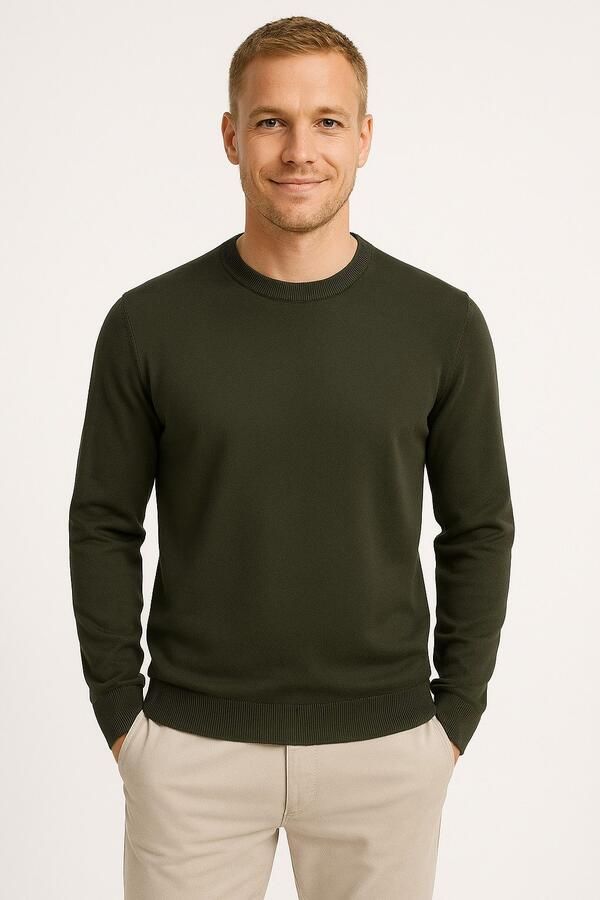 ONLY & SONS Trui met ronde hals ONSHOLGER REG CREW NECK KNIT OTL