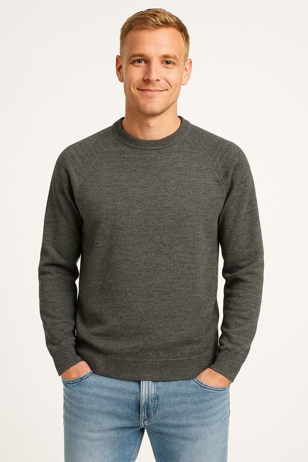 ONLY & SONS Trui met ronde hals ONSTHOMAS REG CREW NECK KNIT OTL - Foto 2