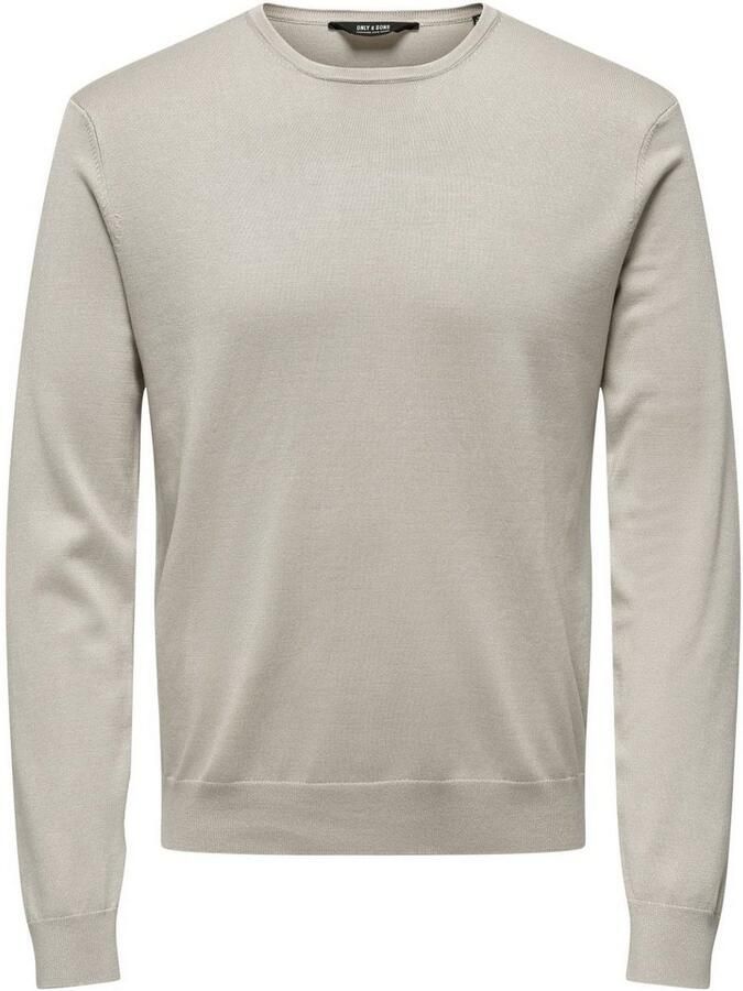 ONLY & SONS Trui met ronde hals ONSWYLER LIFE REG 14 LS CREW KNIT NOOS - Foto 4
