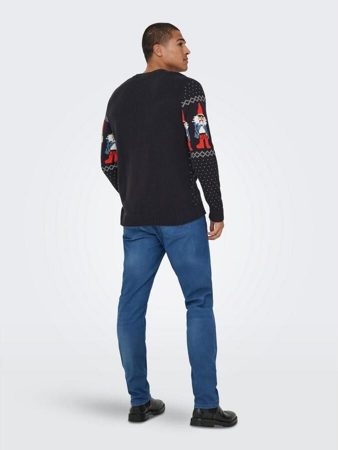 ONLY & SONS Trui met ronde hals ONSX-MAX REG CREW KNIT - Foto 4