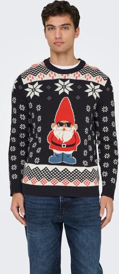 ONLY & SONS Trui met ronde hals ONSX-MAX REG CREW KNIT - Foto 6