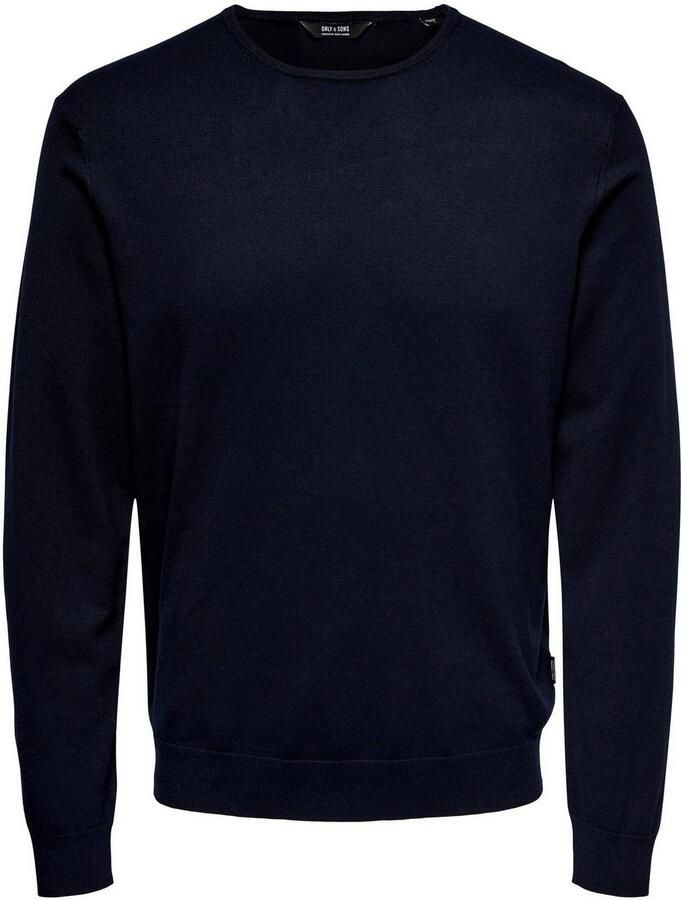 Only & Sons Regular fit gebreide pullover van viscosemix model 'WYLER'