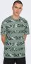 ONLY & SONS T-shirt ONSIASON met all over print chinois green - Thumbnail 2
