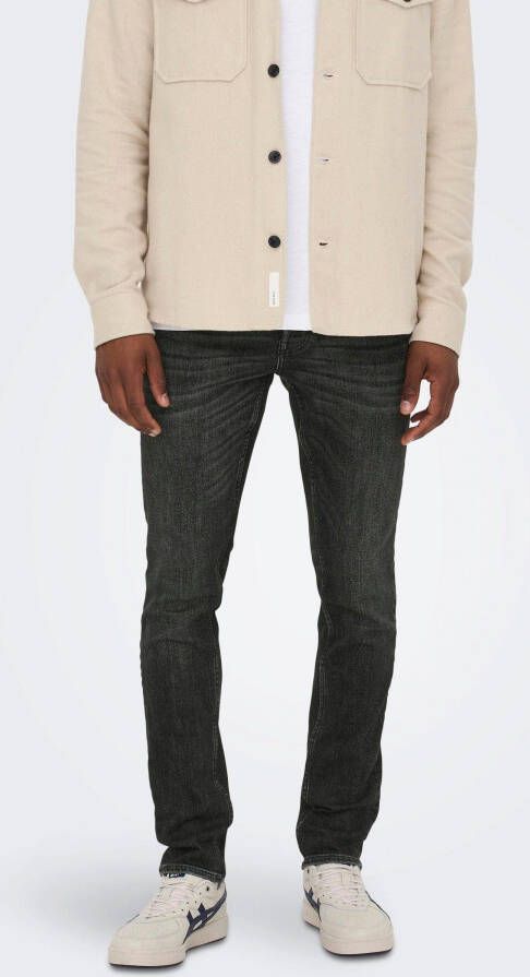 ONLY & SONS slim fit jeans ONSLOOM 3145 black - Foto 3