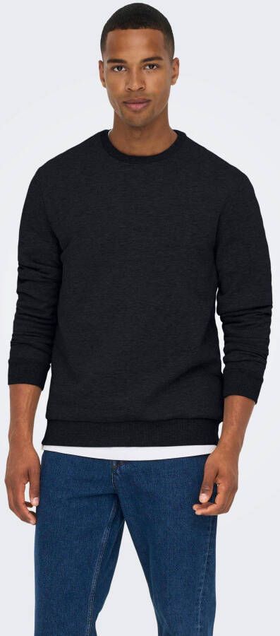 Only & Sons Regular fit sweatshirt van katoenmix model 'CERES' - Foto 3