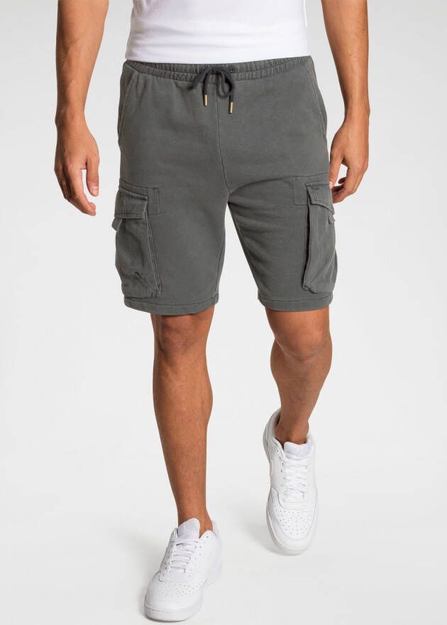 ONLY & SONS regular fit sweatshort ONSNICKY washed black