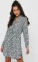 Only Stijlvolle Day Dress voor vrouwen Blue Dames - Thumbnail 1