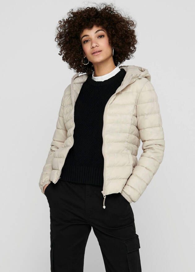 Only Regular fit gewatteerd jack met capuchon model 'TAHOE' - Foto 3