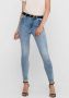 ONLY high waist skinny jeans ONLMILA light blue denim - Thumbnail 2